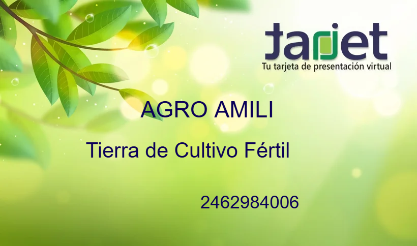 Tarjeta de presentación