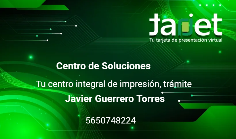 Tarjeta de presentación