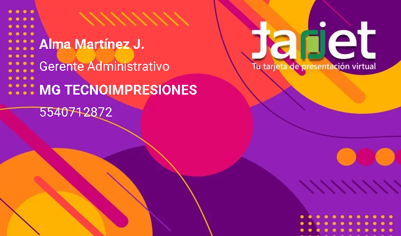 Tarjeta de presentación