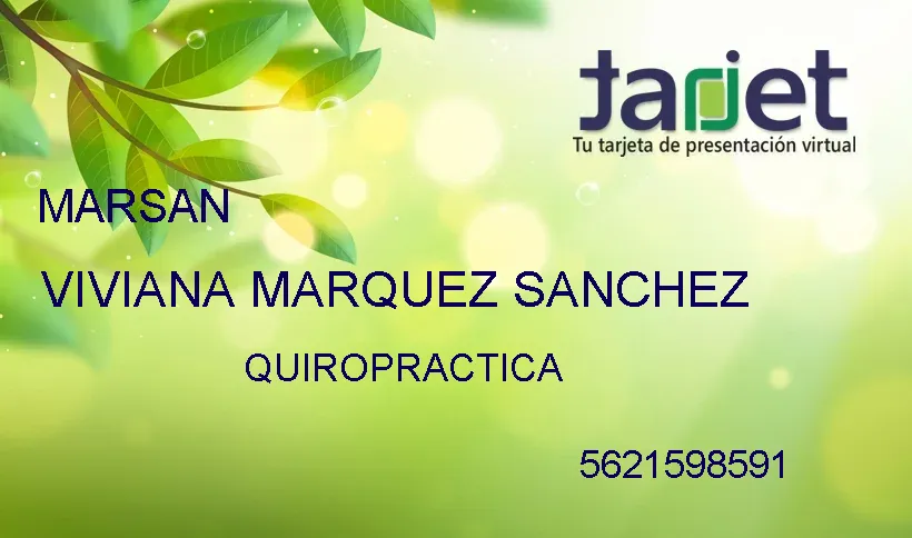 Tarjeta de presentación