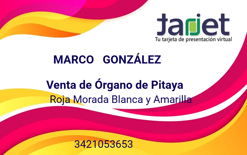 Tarjeta de presentación