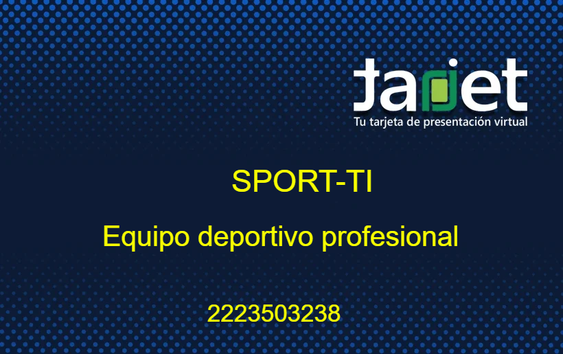 Tarjeta de presentación