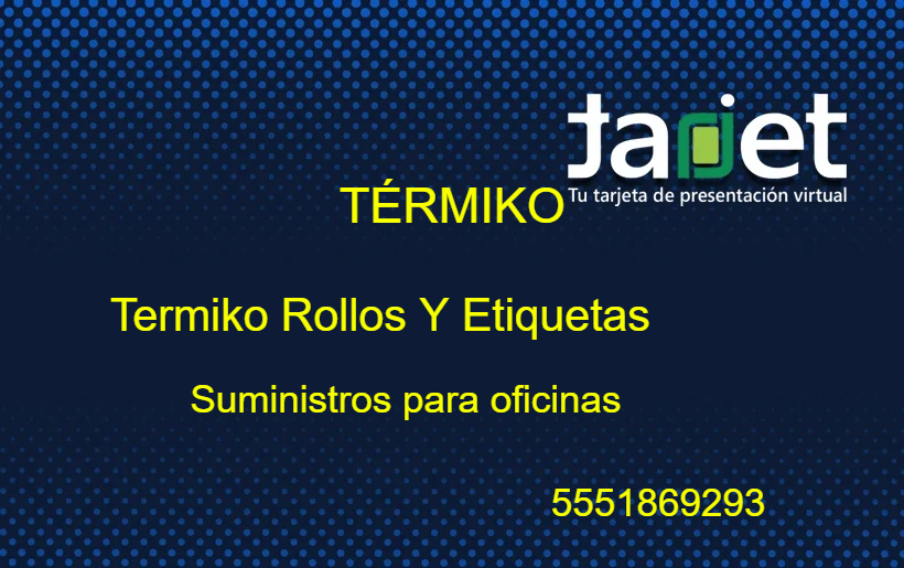 Tarjeta de presentación