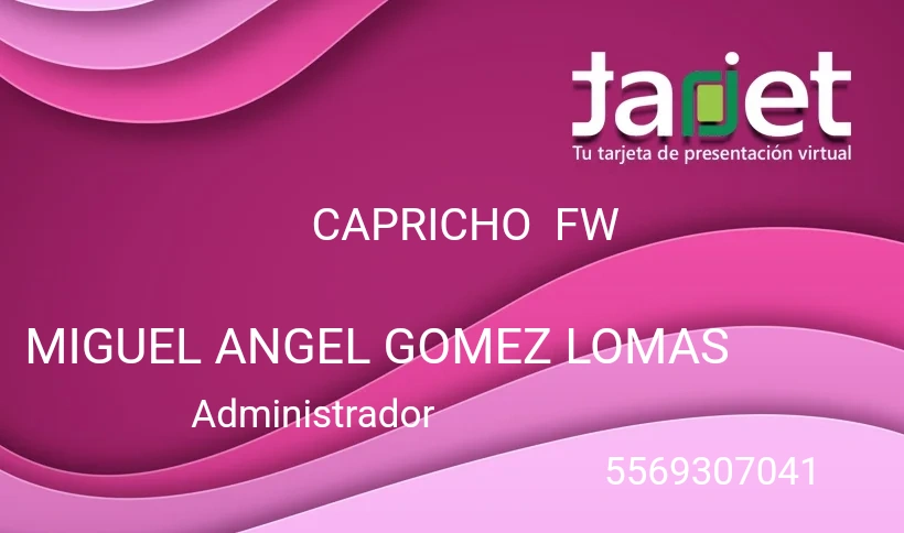 Tarjeta de presentación