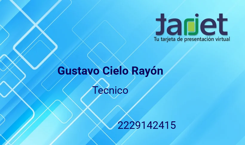 Tarjeta de presentación