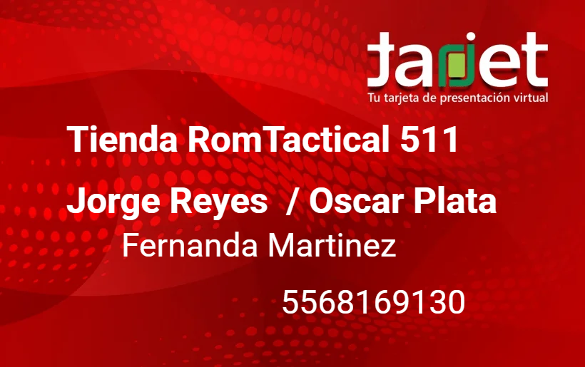 Tarjeta de presentación