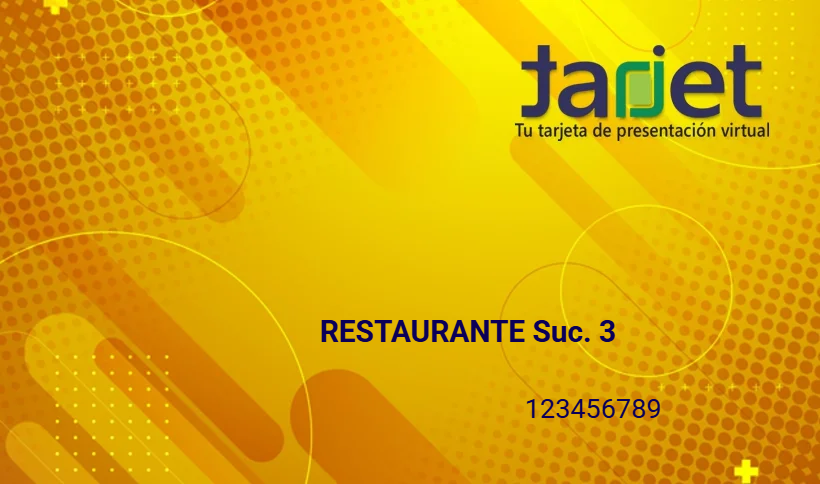 Tarjeta de presentación