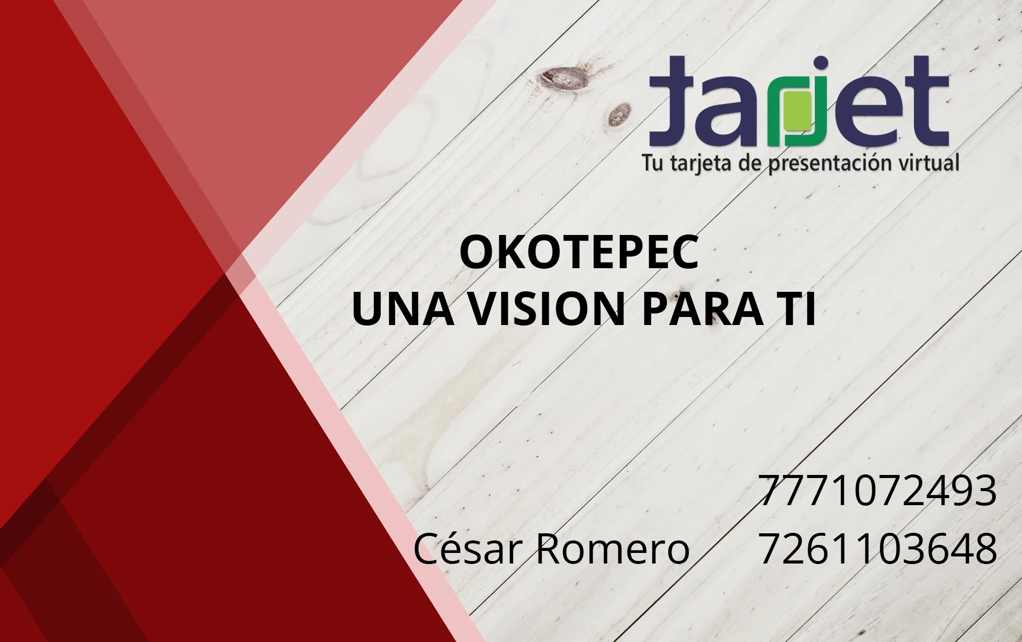 Tarjeta de presentación