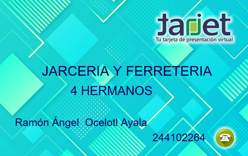 Tarjeta de presentación