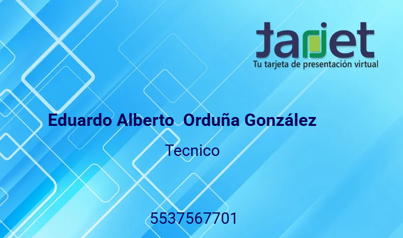 Tarjeta de presentación