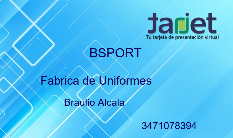 Tarjeta de presentación