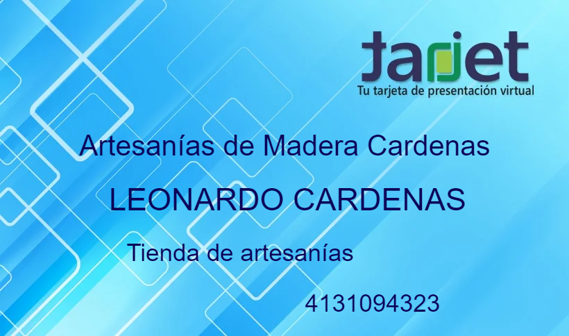 Tarjeta de presentación