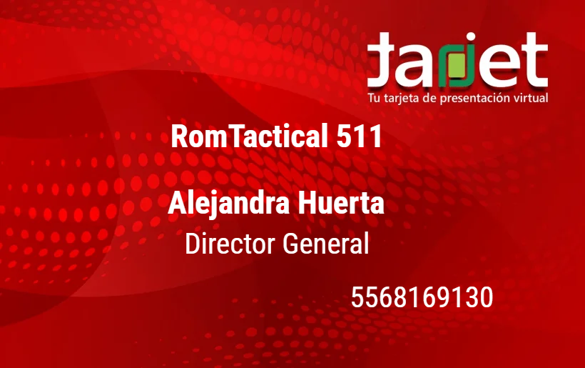 Tarjeta de presentación