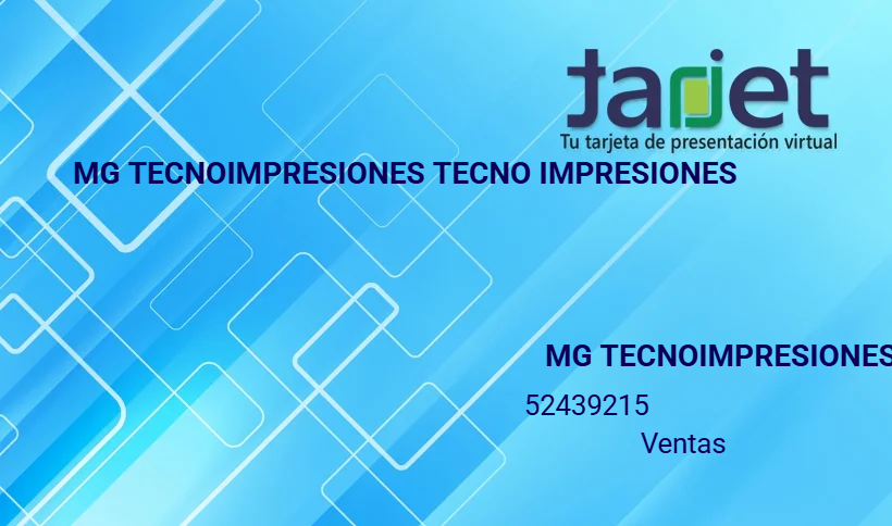 Tarjeta de presentación