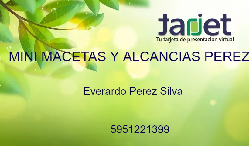 Tarjeta de presentación