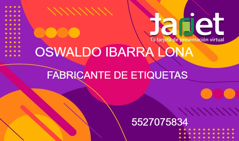 Tarjeta de presentación