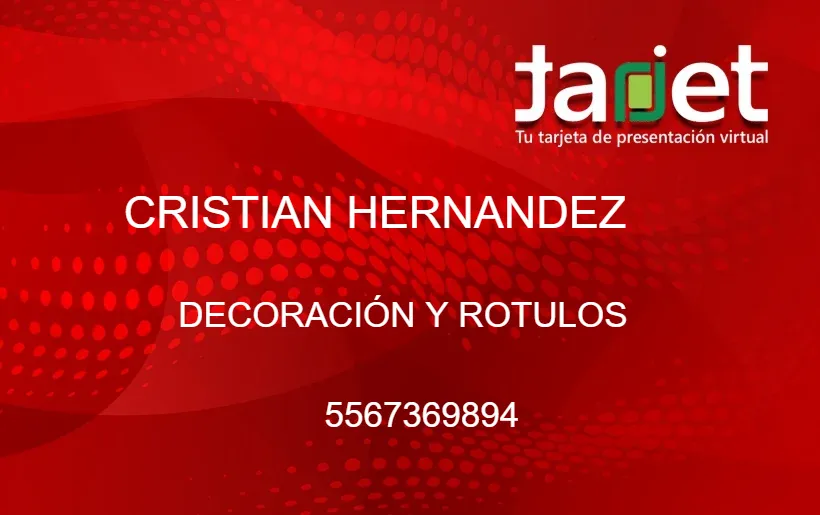 Tarjeta de presentación