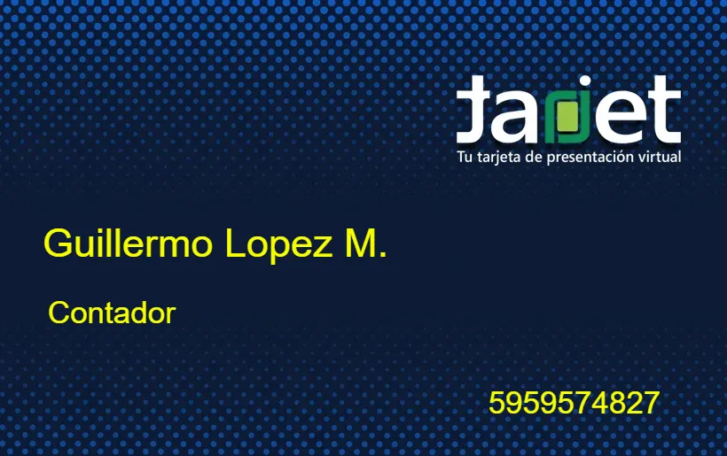 Tarjeta de presentación