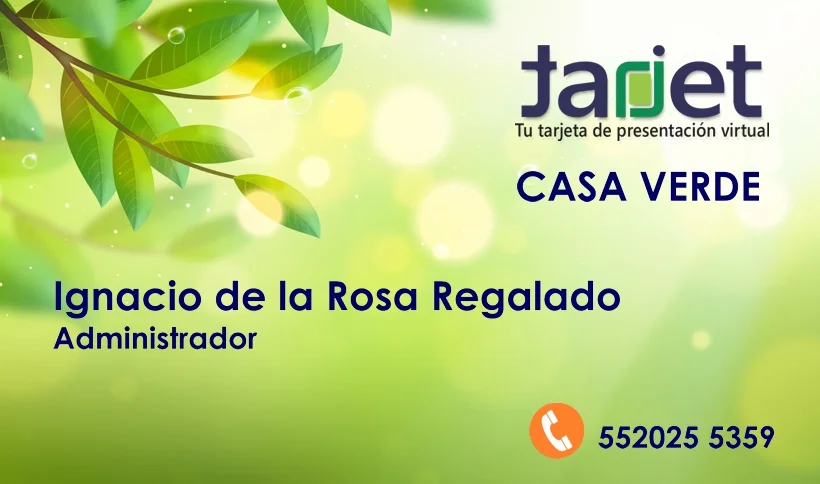 Tarjeta de presentación