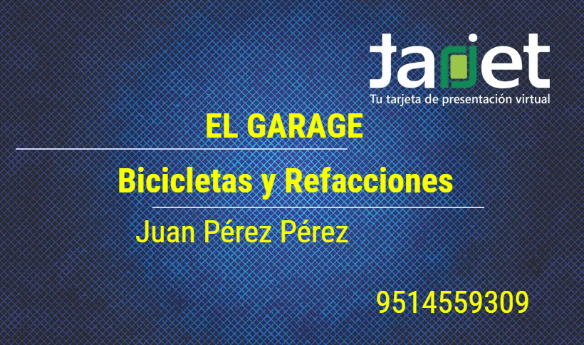 Tarjeta de presentación