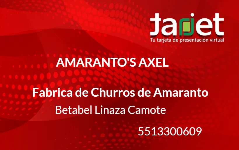 Tarjeta de presentación