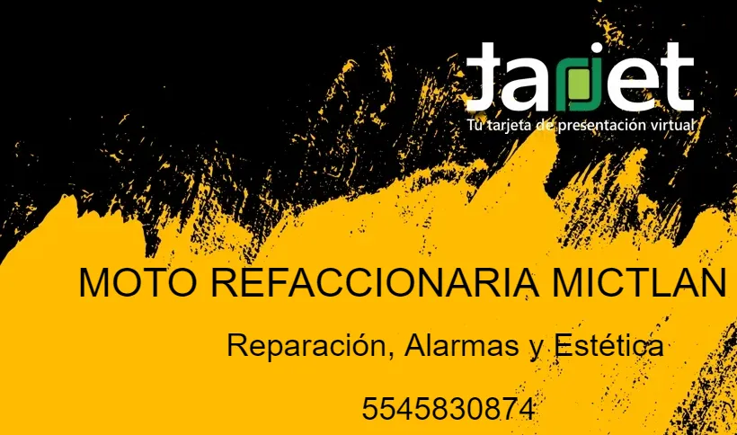 Tarjeta de presentación