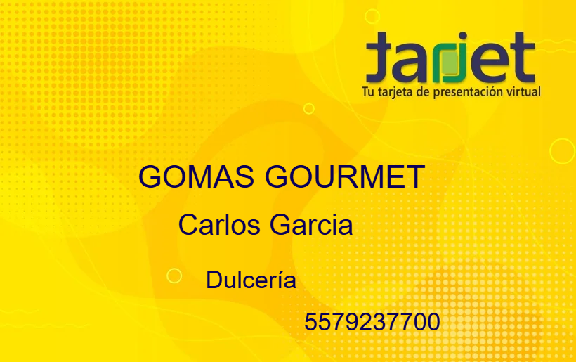 Tarjeta de presentación