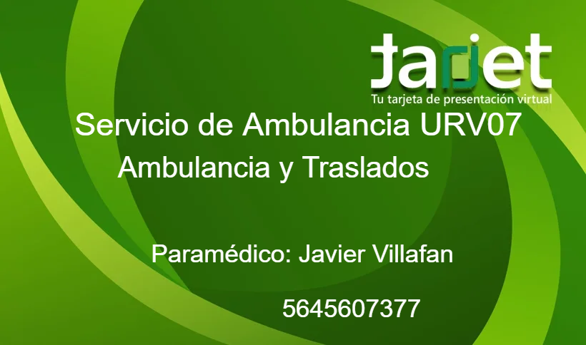 Tarjeta de presentación