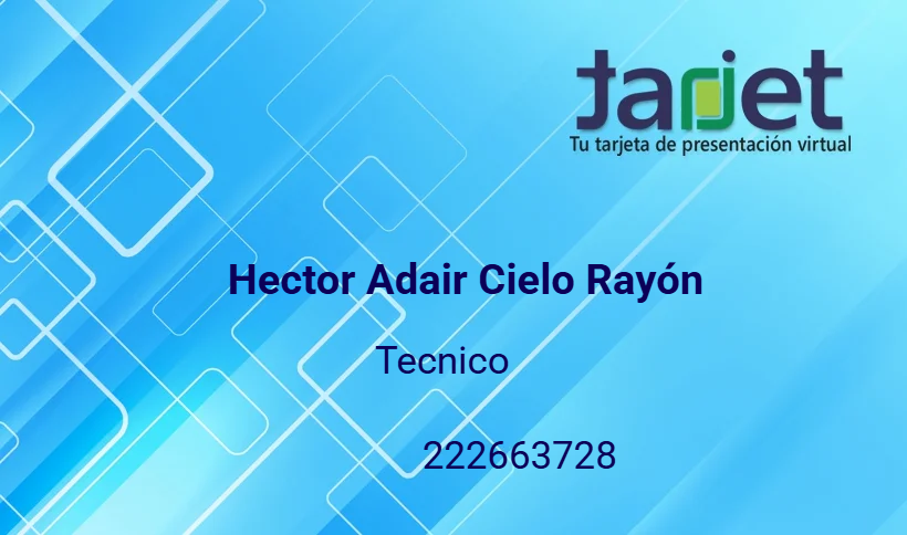 Tarjeta de presentación