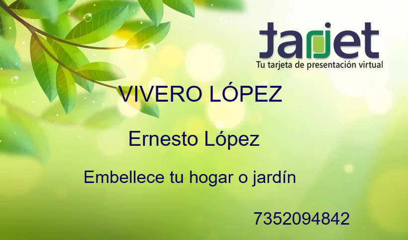 Tarjeta de presentación